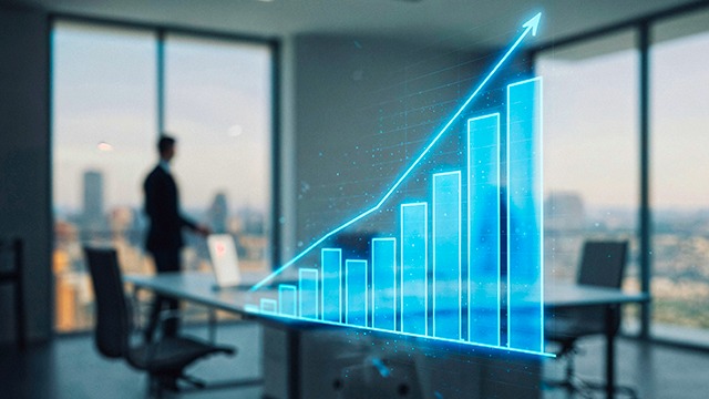 Gráfico simple de tasas de interés y calendario 2025